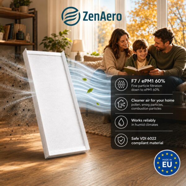 Advantages of F7 filter ZenAero