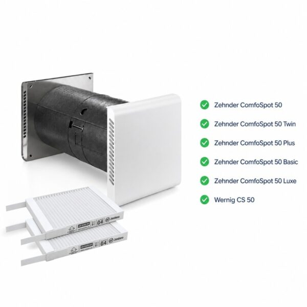 zehnder vmc comfospot 50 filtro g4