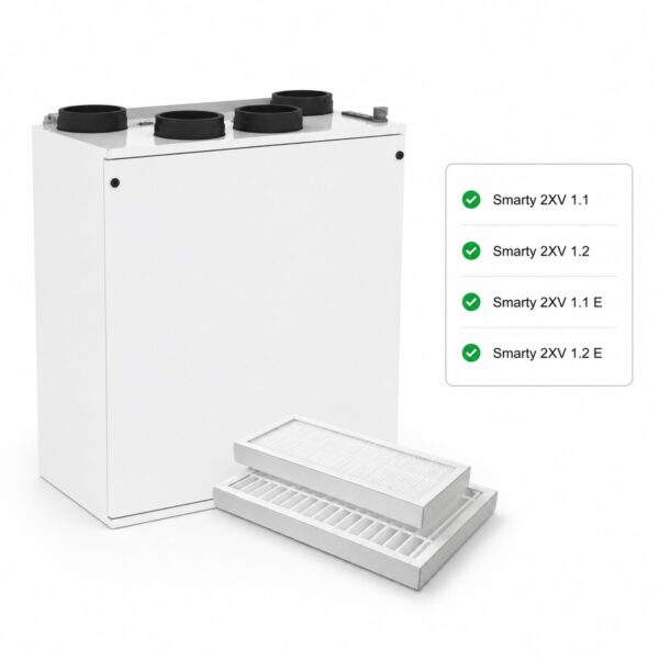 Filtri F7 e G4 con unità VMC Salda Smarty 2XV 1.1, 1.2, 1.1 E e 1.2 E