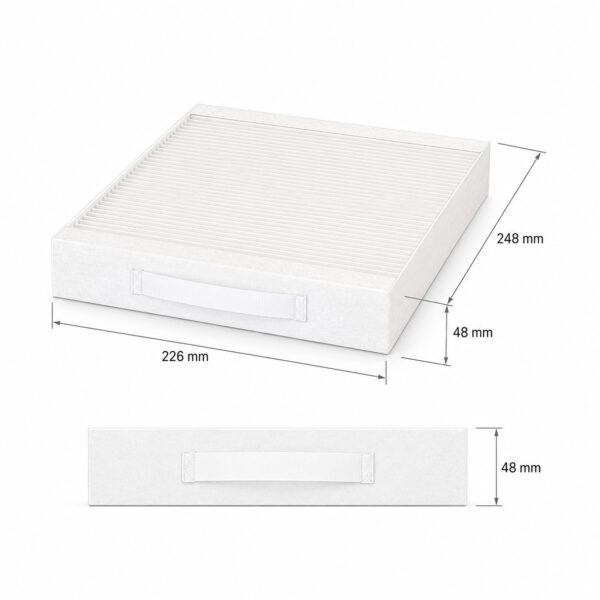 nibe ers 10-500 filter f7 g4 Abmessungen